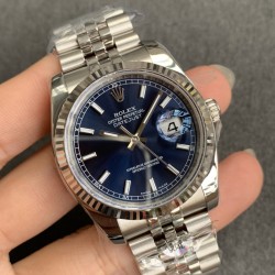 Rolex-Datejust 126234 36mm Jub SS/SS Blue/Stk ARF VR3235