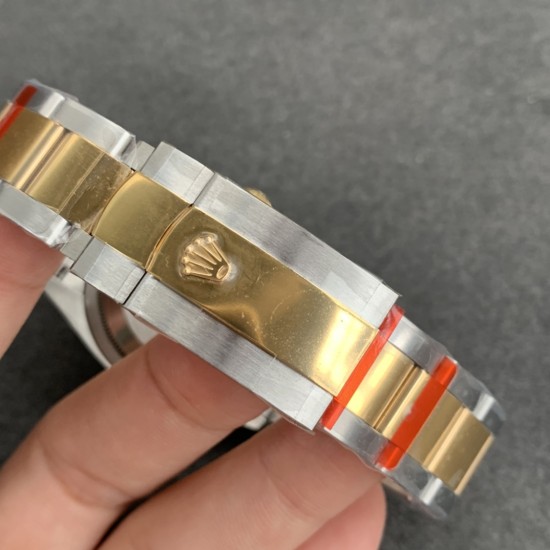 Rolex-DateJust 36mm Oyst Dia 904L YG/SS Gold/Rmn EWF A3235