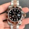 Rolex-GMT Master II 126711 CHNR Rootbeer SS/RG Black Dial GMF VR3186