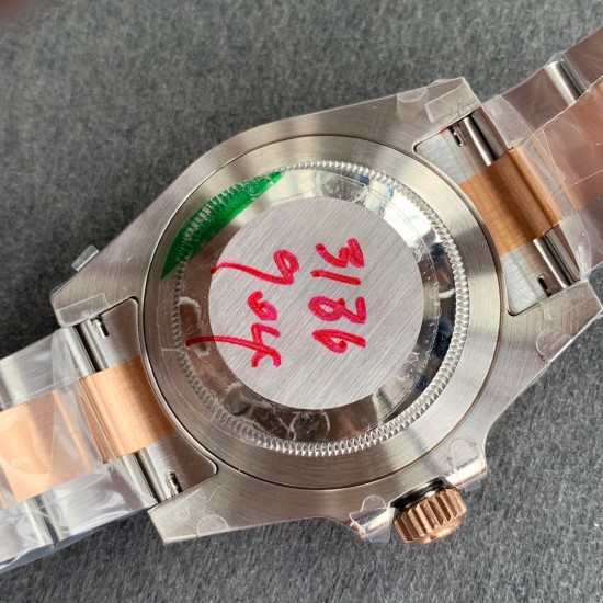 Rolex-GMT Master II 126711 CHNR Rootbeer SS/RG Black Dial GMF VR3186