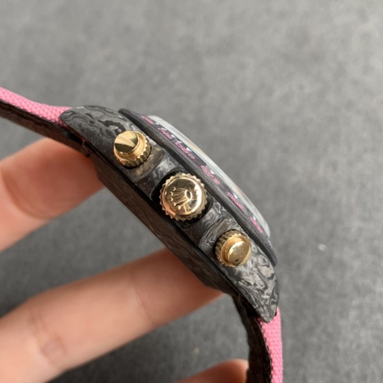 Rolex-Daytona Diw 40mm Pink FC/NY Black Dial WWF A7750