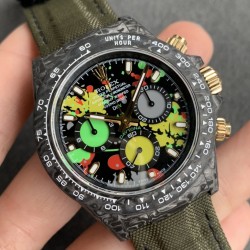 Rolex-Daytona Diw 40mm Green FC/NY Black DIal WWF A7750