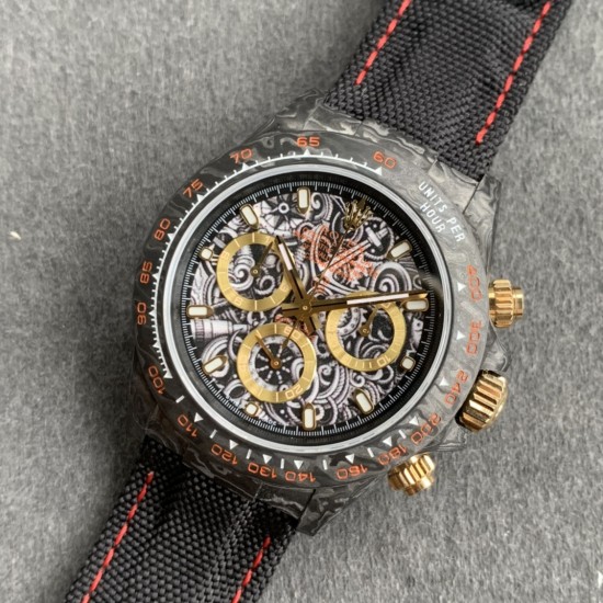 Rolex-Daytona Diw 40mm Black FC/NY Black DIal WWF A7750