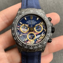 Rolex-Daytona Diw 40mm FC/NY Dark Blue Dial WWF A7750