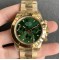 Rolex-Daytona 116508 40mm YG/YG Green Dial NOOB DD4130 Super Clone