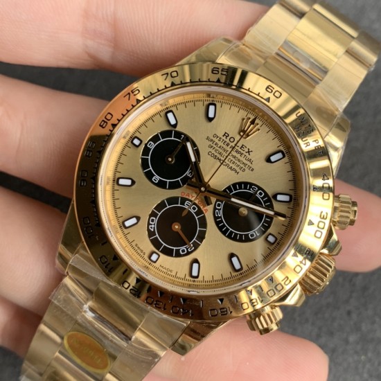 Rolex-Daytona 116508 40MM YG/YG Gold/Stk NOOB DD4130