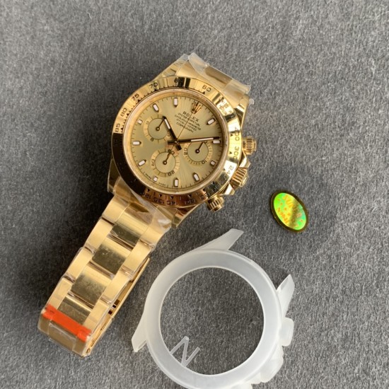 Rolex-Daytona 116508 YG/YG Gold Dial 904L NOOB SA4130