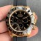 Rolex-Daytona 116518 40mm YG/RU Black Dial NOOB SA4130