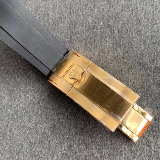 Rolex-Daytona 116518 40mm YG/RU Black Dial NOOB SA4130