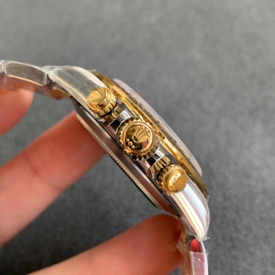 Rolex-Daytona 116503 40mm YG/SS Black/Stk NOOB SA4130