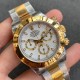 Rolex-Daytona 126503 40mm YG/SS White/Stk NOOB SH4131 Super Clone