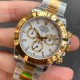 Rolex-Daytona 126503 40mm YG/SS White/Stk NOOB SH4131 Super Clone