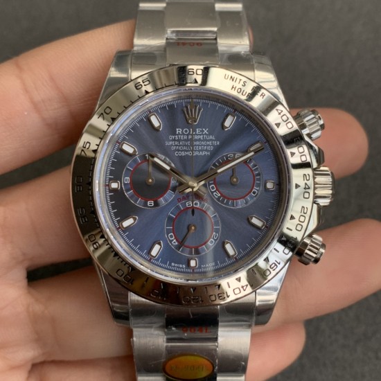 Rolex-Daytona 116509 40mm SS/SS Blue Dial NOOB DD4130