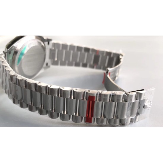 Rolex-DayDate 128239 36mm SS/SS Grey/Stk EWF V2 A3255(Gain Weight)