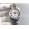 Rolex-DayDate 228239 36mm SS/SS White/Rmn JDF V4 VR3255 (Gain Weight)