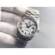Rolex-DayDate 228239 36mm SS/SS White/Rmn JDF V4 VR3255 (Gain Weight)