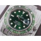 Rolex-Submariner Diamond 904L SS/SS Green Dial A3135