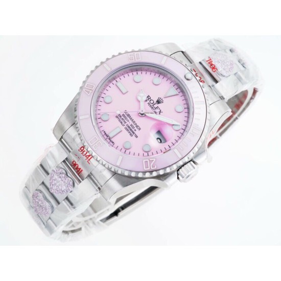 Rolex-Submariner 116619LB 40MM 904L Pink/Dot SS/SS GMF VS3135