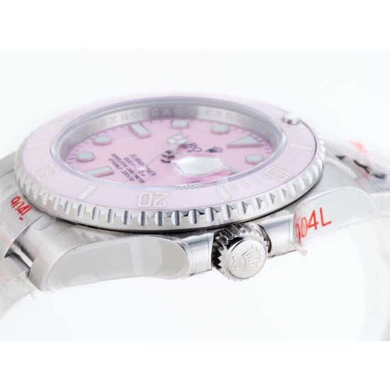 Rolex-Submariner 116619LB 40MM 904L Pink/Dot SS/SS GMF VS3135