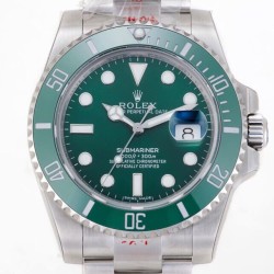 Rolex-Submariner 116610LV Hulk 40mm SS/SS Green Dial GMF VS3135