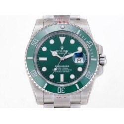Rolex-Submariner 116610LV Hulk 40mm SS/SS Green Dial GMF VS3135
