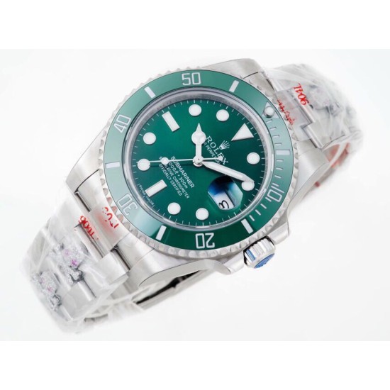 Rolex-Submariner 116610LV Hulk 40mm SS/SS Green Dial GMF VS3135
