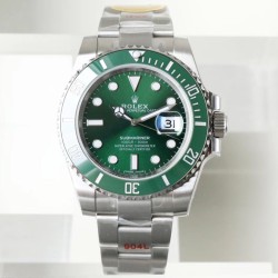 Rolex-Submariner 116610LV Hulk 40mm SS/SS Green Dial NAIL VS3135