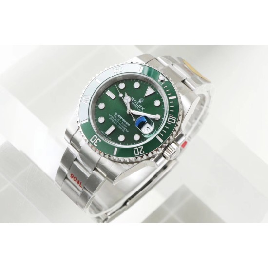 Rolex-Submariner 116610LV Hulk 40mm SS/SS Green Dial NAIL VS3135