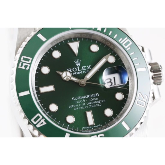Rolex-Submariner 116610LV Hulk 40mm SS/SS Green Dial NAIL VS3135