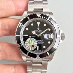 Rolex-Submariner 126610LN 41MM 904L SS/SS Black Bezel JF VR3235