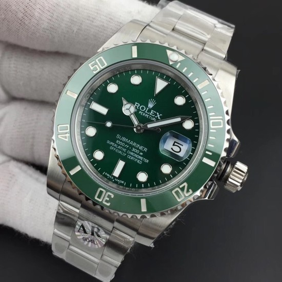 Rolex-Submariner 116610LV Hulk 40mm SS/SS Green Dial ARF VS3135