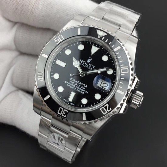 Rolex-Submariner 116610LN 40mm SS/SS Black Dial ARF VS3135