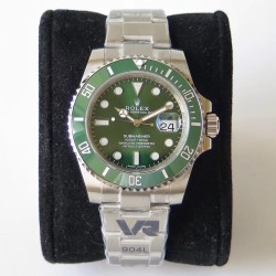 Rolex-Submariner 116610LV 904L SS/SS Green VRF Asia 3135