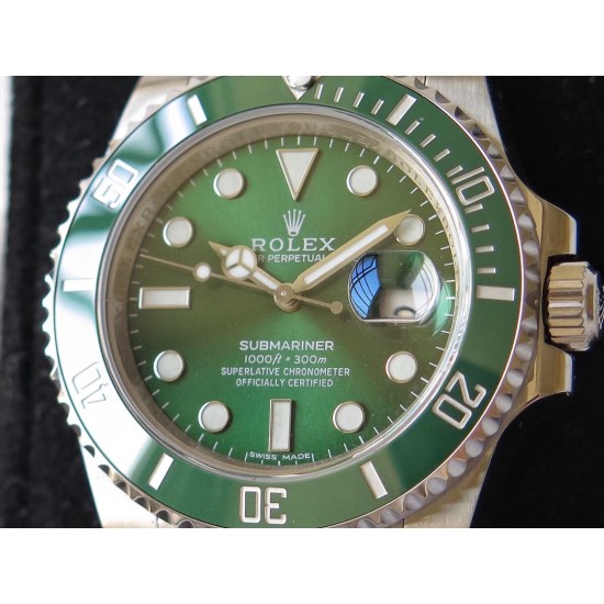 Rolex-Submariner 116610LV 904L SS/SS Green VRF Asia 3135