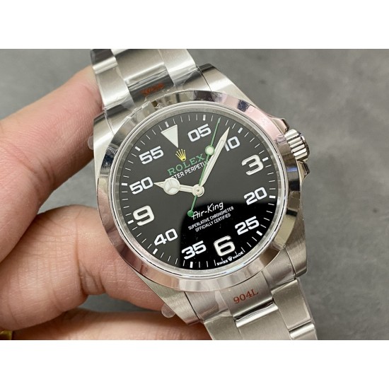 Rolex-AirKing Ref.116900 40mm 904L SS/SS GMF Asia 3131
