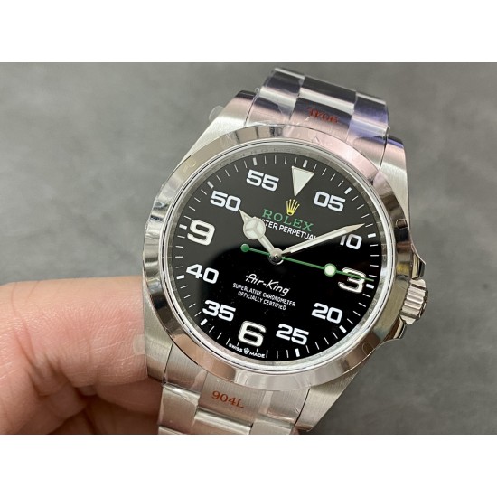 Rolex-AirKing Ref.116900 40mm 904L SS/SS GMF Asia 3131
