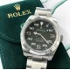 Rolex-Airking 126900 40mm 904L SS/SS Black/Num JVSF VR3230