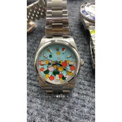 Rolex-Oyster Perpetual 124300 41mm SS/SS Celebration Dial Clean SH3230