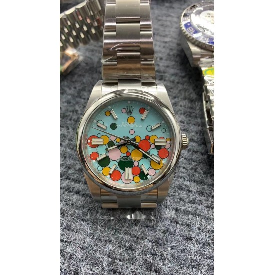 Rolex-Oyster Perpetual 124300 41mm SS/SS Celebration Dial Clean SH3230