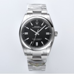 Rolex-Oyster Perpetual 124300 41mm SS/SS Black/Stk Clean SH3230
