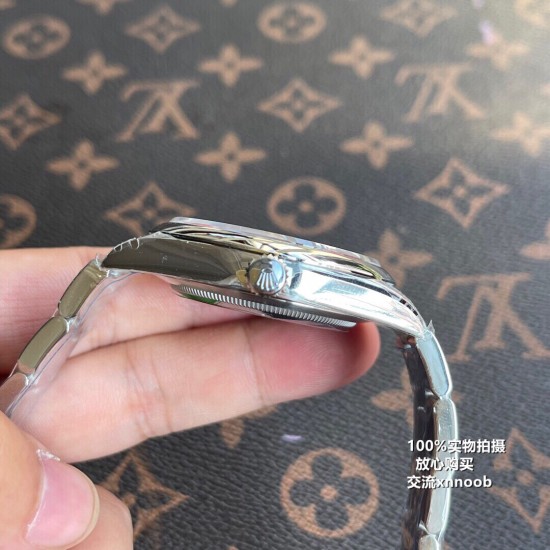 Rolex-Oyster Perpetual 126000 36mm SS/SS Red Dial VSF VS3230