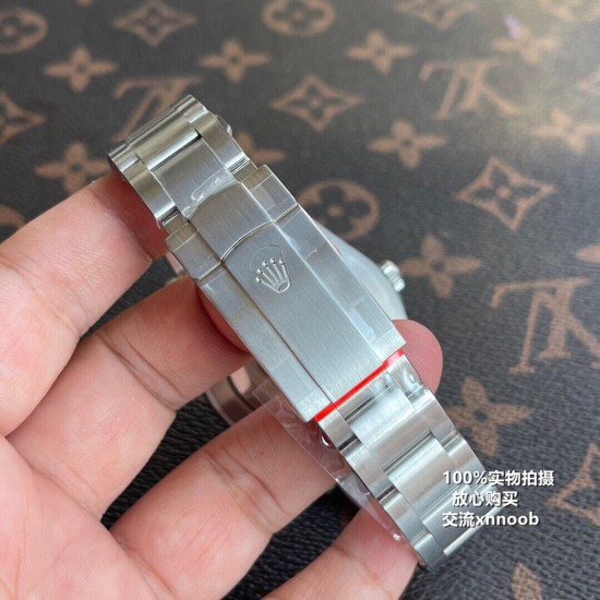 Rolex-Oyster Perpetual 126000 36mm SS/SS Red Dial VSF VS3230