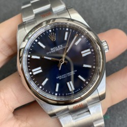 Rolex-Oyster Perpetual 124300 41mm SS/SS Blue/Stk Clean SH3230