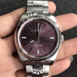 Rolex-Oyster Perpetual 114300 39mm SS/SS Purple ARF VR3132