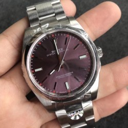 Rolex-Oyster Perpetual 114300 39mm SS/SS Purple ARF VR3132