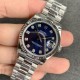 Rolex-ROLEX - DATEJUST - LADY 31mm Oys Flt SS/SS Blue/Dia GSF A2671