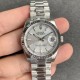 Rolex-ROLEX - DATEJUST - LADY 31mm Oys Flt SS/SS Silver/Stk GSF A2671