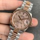 Rolex-ROLEX - DATEJUST - LADY 31mm Oys Flt RG/SS Pink Dia GSF A2671