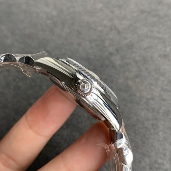 Rolex-ROLEX - DATEJUST - LADY 31mm Jub Flt SS/SS Silver/Stk GSF A2671