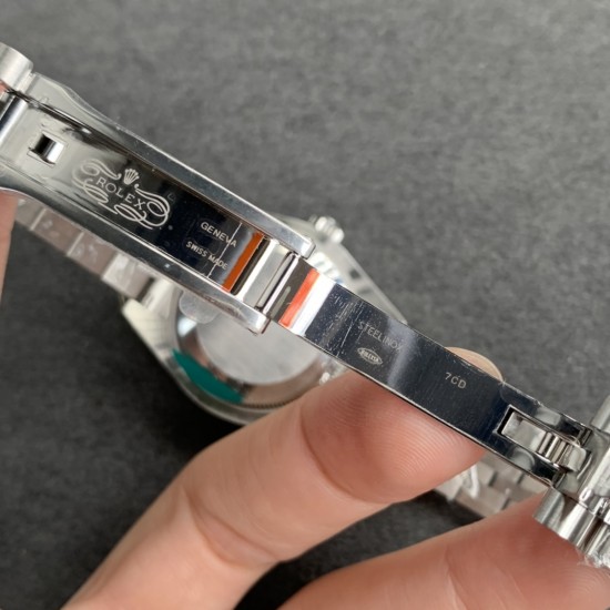 Rolex-ROLEX - DATEJUST - LADY 31mm Jub Flt SS/SS Blue Stk GSF A2671